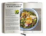 Salade de quinoa au vert