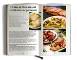 Tartine de thon mi-cuit et chicorée au parmesan