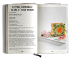 Terrine printanière de riz à l’oeuf mollet